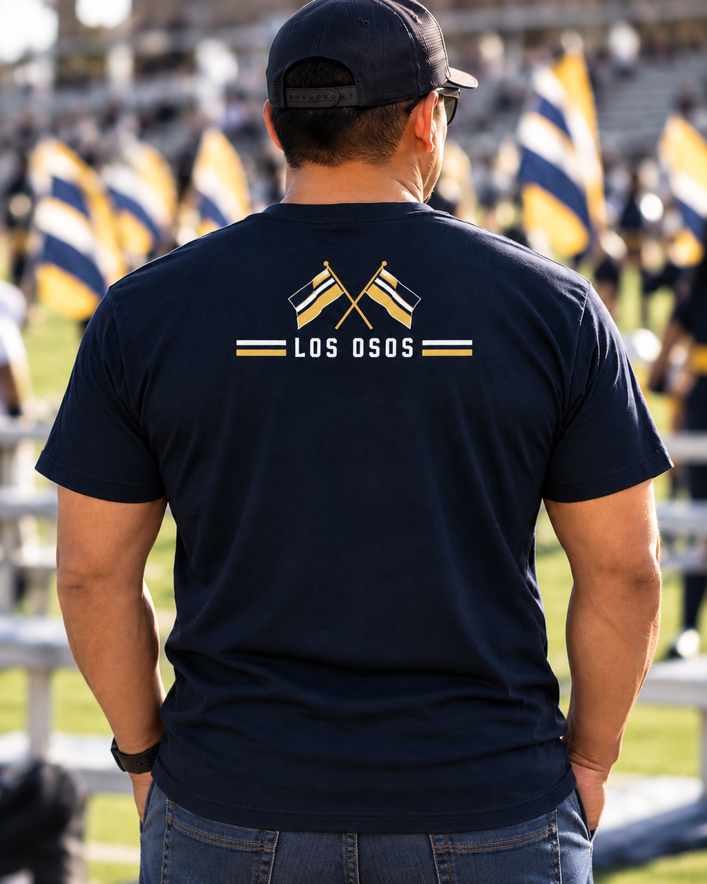 Los Osos GuardFather – Color Guard Dad T-Shirt