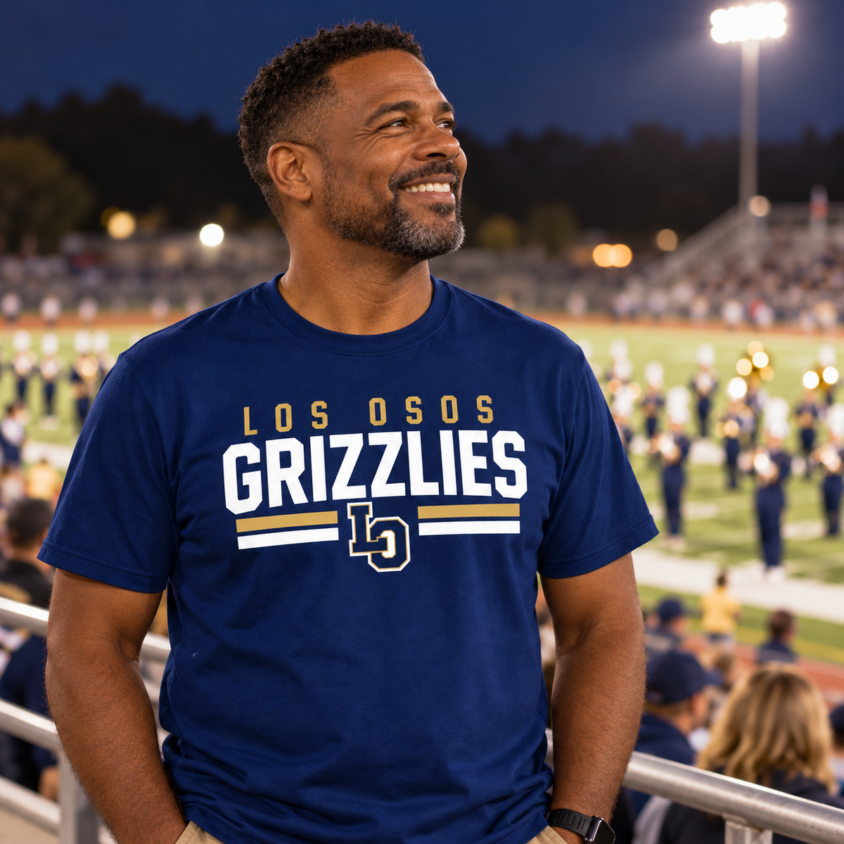 Los Osos Grizzlies – Grizzly Pride Dad Game Day Tee